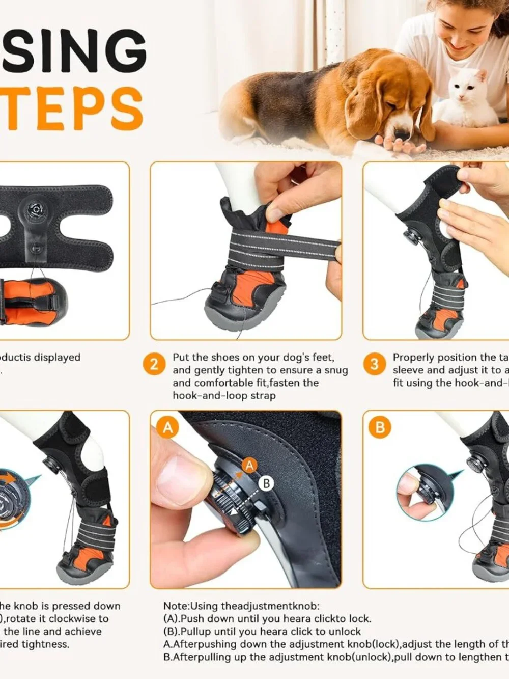 No Knuckling Brace for Dogs